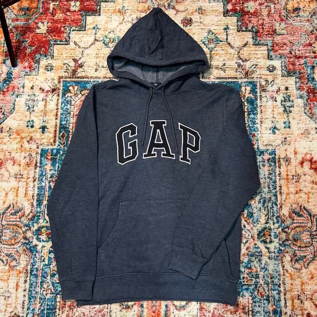 [L] GAP 아치로고 후드티