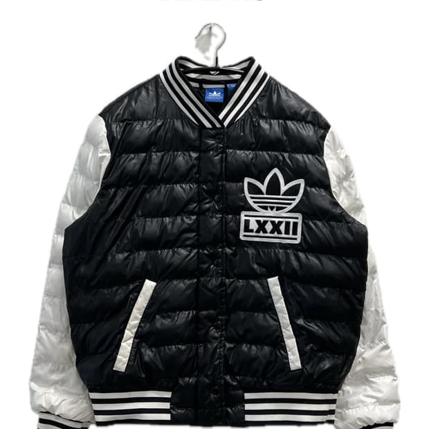 (95) 아디다스 빅트레포일 우먼스 바시티 패딩 자켓
