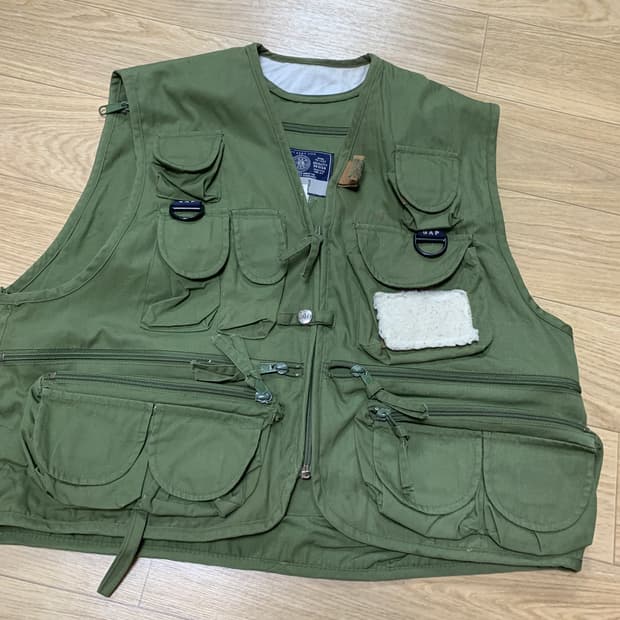 [Made in Korea] 90s GAP 올드갭 피싱 베스트 조끼