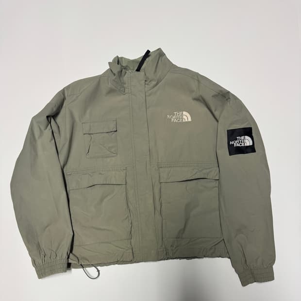 여성 노스페이스 화이트라벨 닐턴 바람막이 크롭 자켓 XL