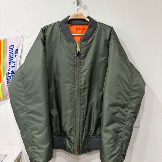 206. 로스코 ma-1 자켓 올리브 카키