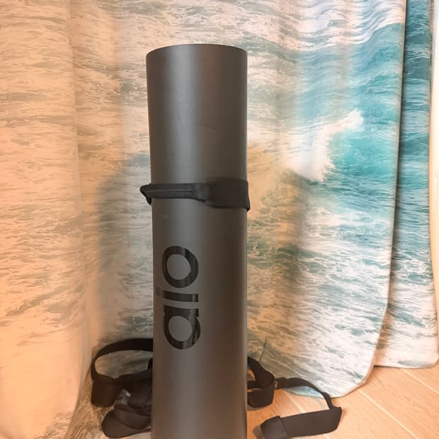 Alo 알로 요가 워리어 매트 블랙