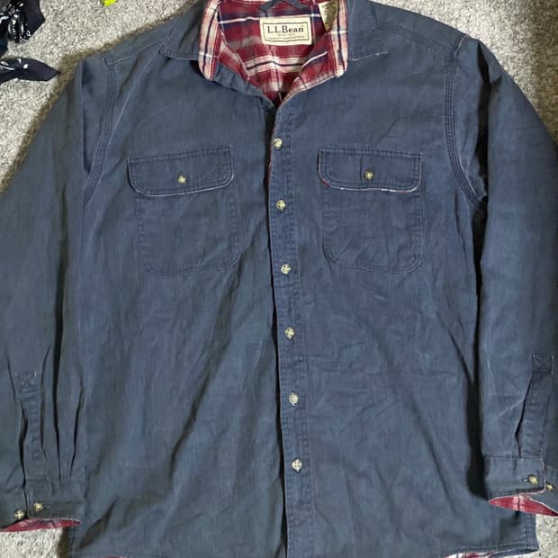 90’s L.L.Bean Work Shirt made in USA