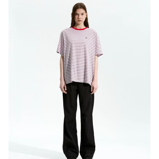 로우클래식 스트라이프 베이직 티셔츠