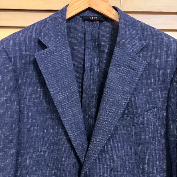 닥스 남성 네이비 울코튼자켓 97-82-165