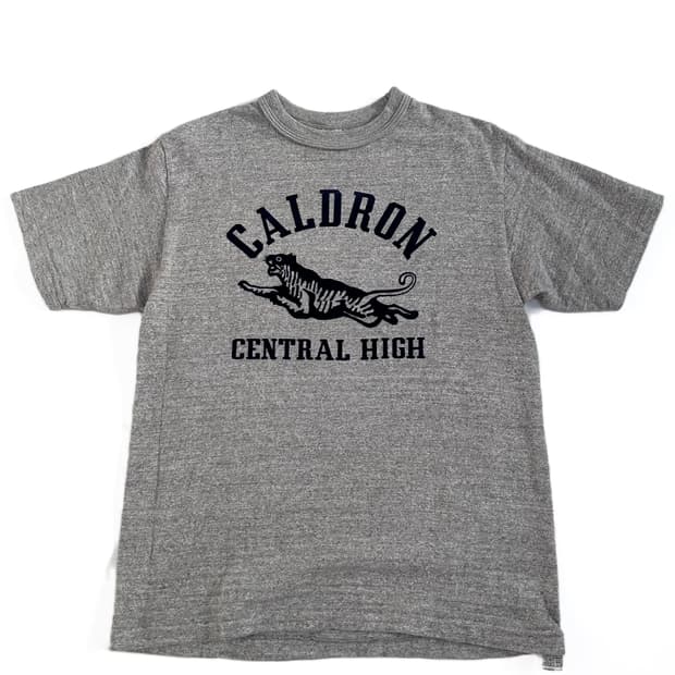 M) 웨어하우스 플로키 프린트 티셔츠 CALDRON 4601
