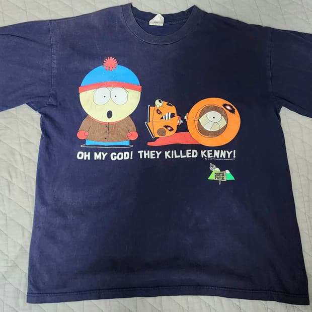 [XL] 90s 사우스파크 south park 케니 빈티지 티셔츠