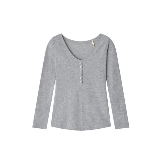 콜로신스 SHELL BUTTON TOP GRAY