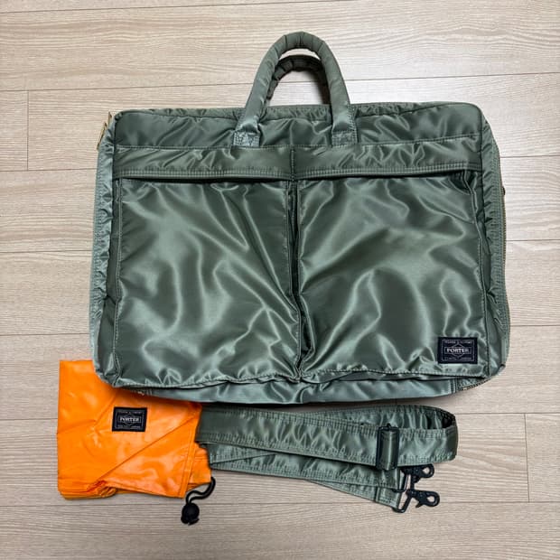 요시다포터 porter 2way 브리프케이스 노트북가방 세이지 그린 신형