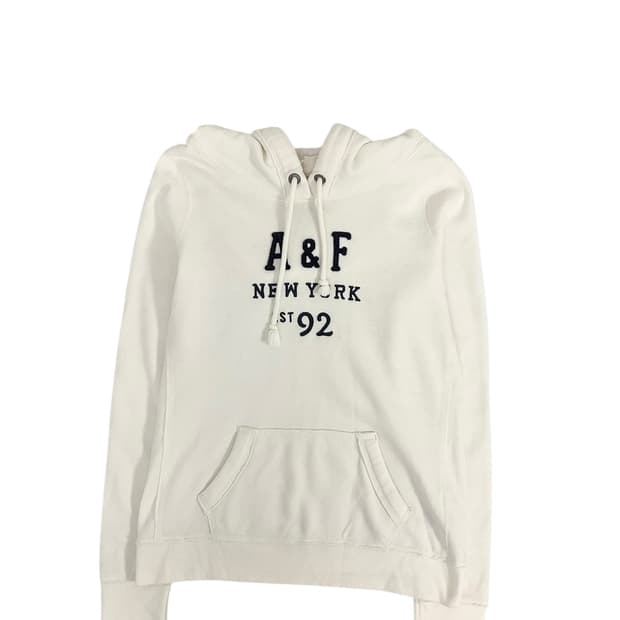 아베크롬비 화이트 후디 (woman L)