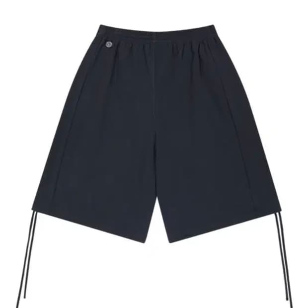 코이세이오 038 라인 코튼 숏츠 네이비