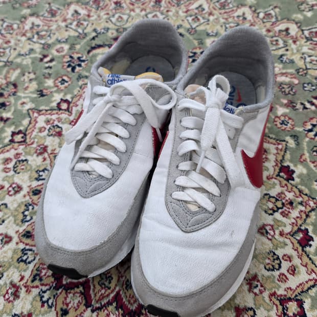 [최종할인] 나이키 와플트레이너2 그레이 짐레드 270