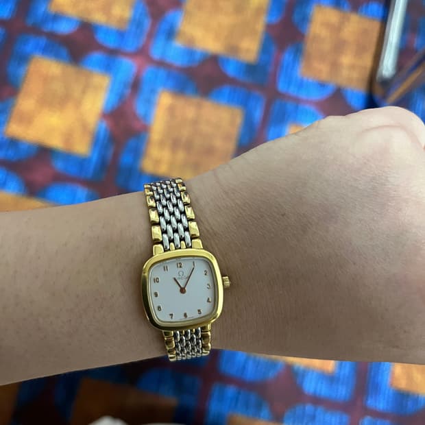 오메가 드빌 빈티지 여성용 시계 정품