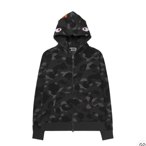 베이프 흑계 후드집업 L 삽니다