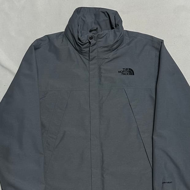 M 노스페이스 드라이벤트 그레이 바람막이