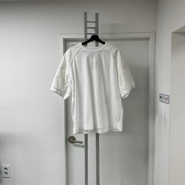 준지 화이트 반팔 티셔츠 S