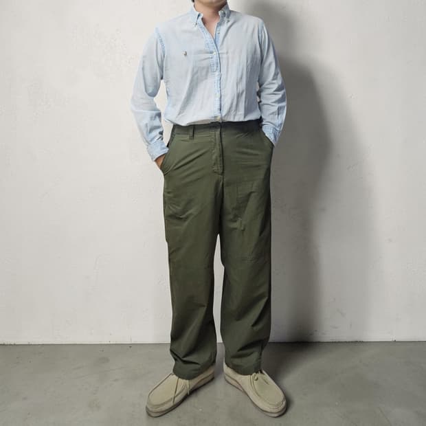 갭 스트레치 코튼 카고팬츠 31