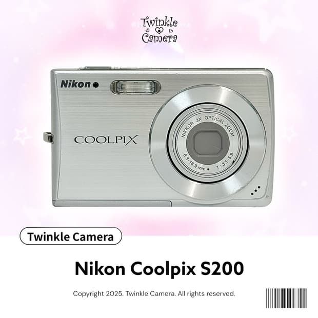 Nikon Coolpix 니콘 쿨픽스 S200
