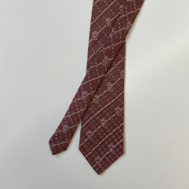 캐릭터 도라에몽 실크넥타이