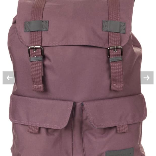 이스트팩 스타일 백팩 퍼플