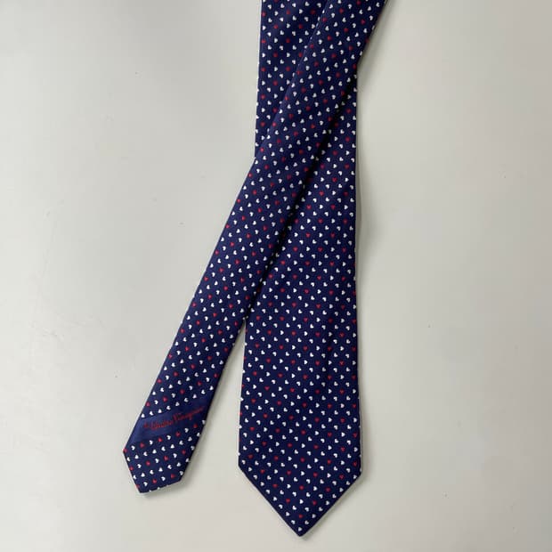 페레가모(Ferragamo) 명품 정품 넥타이 8.2cm