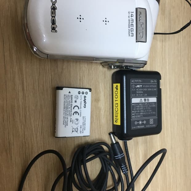 산요 작티 sanyo xacti cg100 캠코더 펄화이트