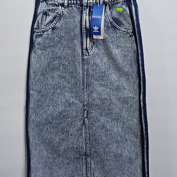 아디다스 x 크세니아슈나이더 데님 맥시스커트 M