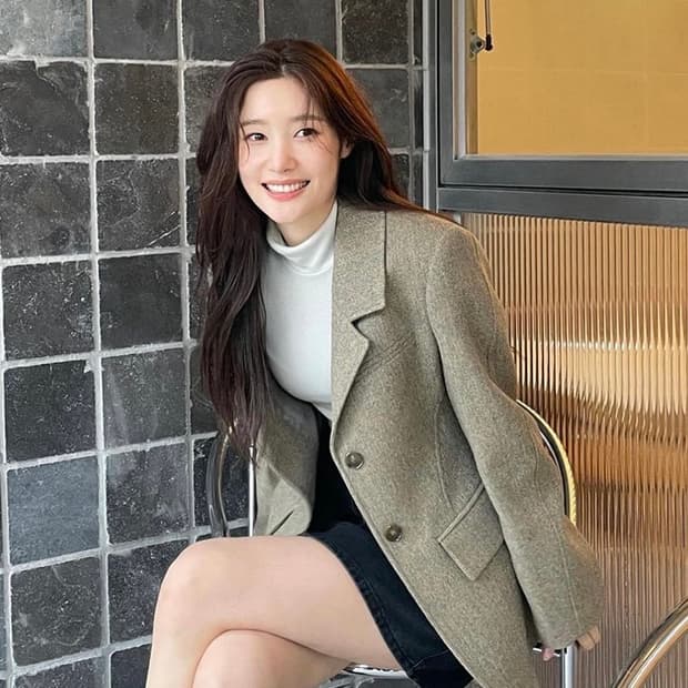 온앤온 울 자켓 (새상품)