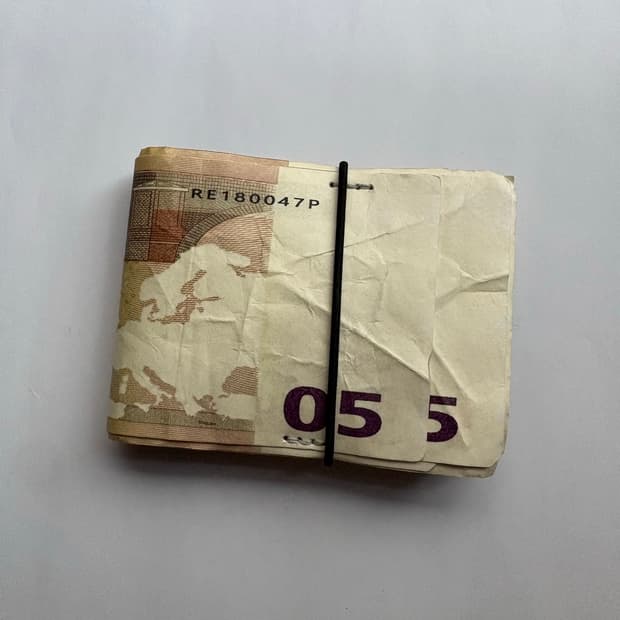지폐지갑 유로지갑 마르지엘라 모티브 화폐지갑 margiela