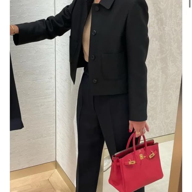 무던 wool silk 4b jacket