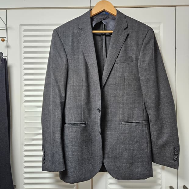 폴로 랄프로렌 글랜체크 블레이저 38R 판매합니다.