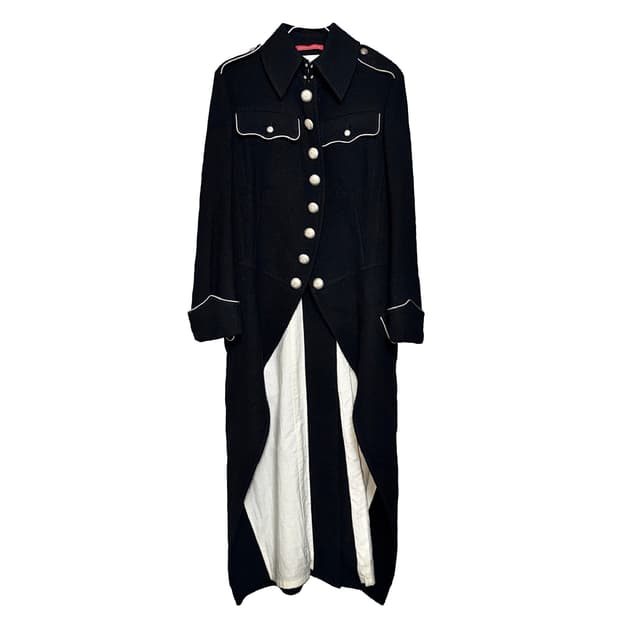 06AW 요지 야마모토 밀리터리 아카이브 울 코트