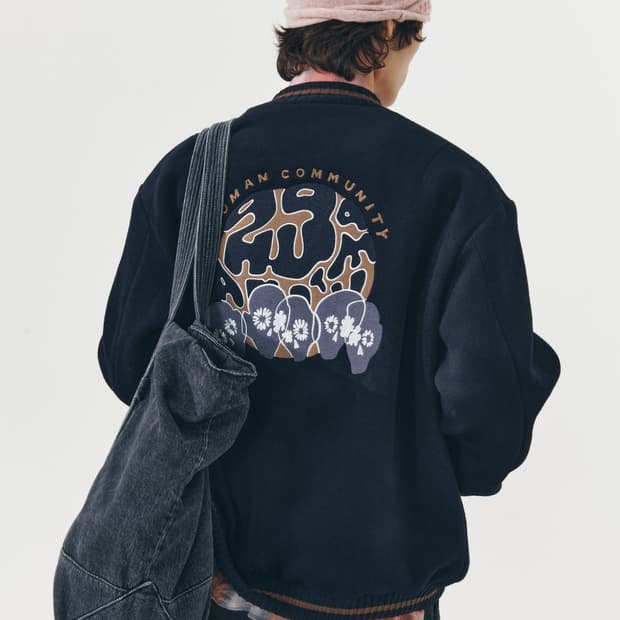 999휴머니티 헤비 울 블루종 1 네이비