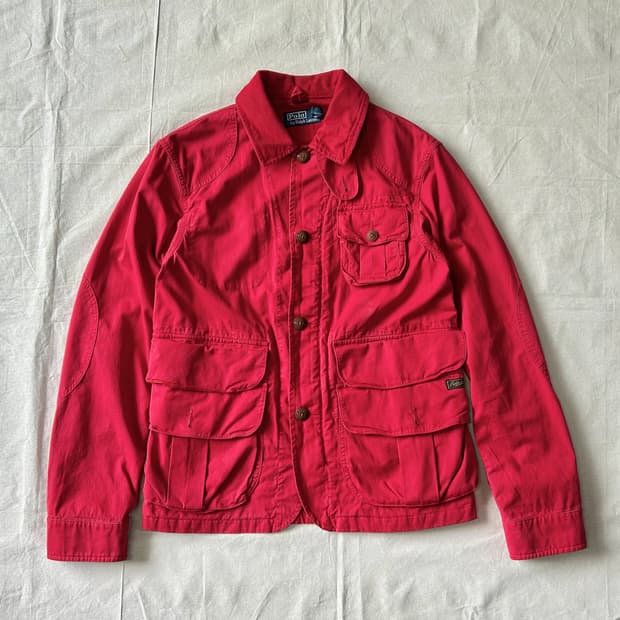 Ralph Lauren 레드 헌팅 자켓