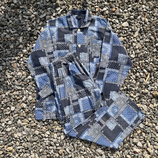 Munsingwear 페이즐리 파자마 셋업 (실측확인)