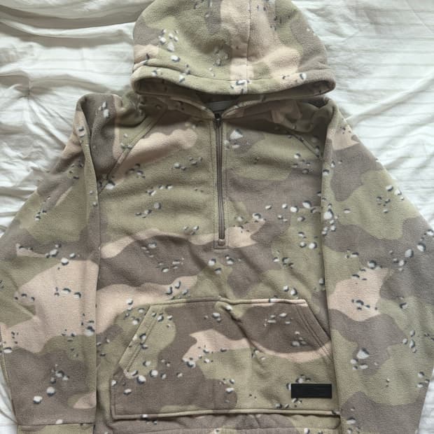 Thisisneverthat 카모 플리스 하프집업