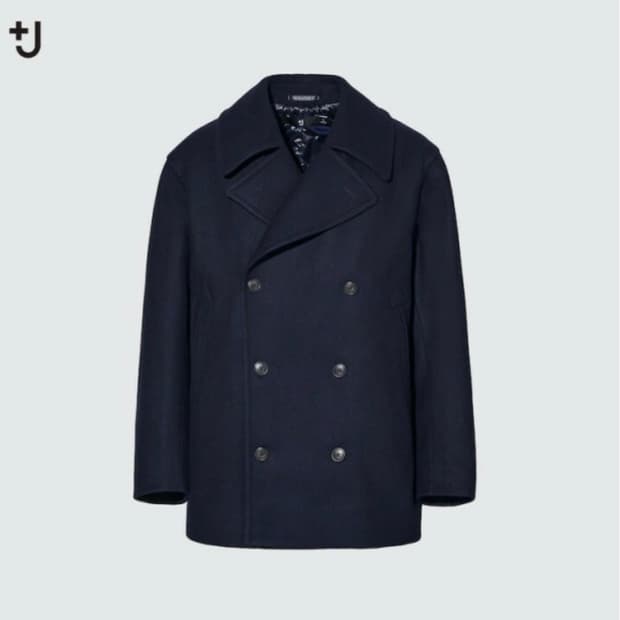 유니클로 질센더 피코트 네이비 S 상태 신품급