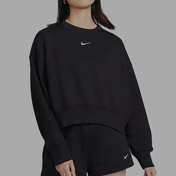 나이키 오버 사이즈 크루넥 스웻셔츠 M _ 여성