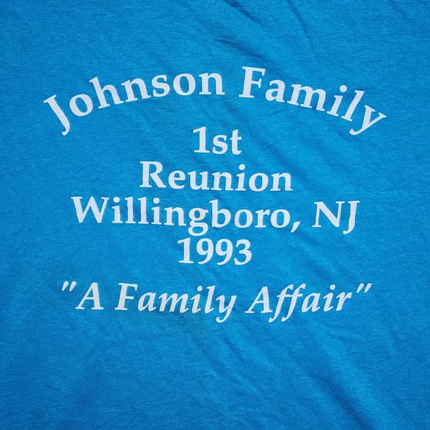 1993 Johnson Family Reunion 빈티지 티셔츠96 상품이미지1