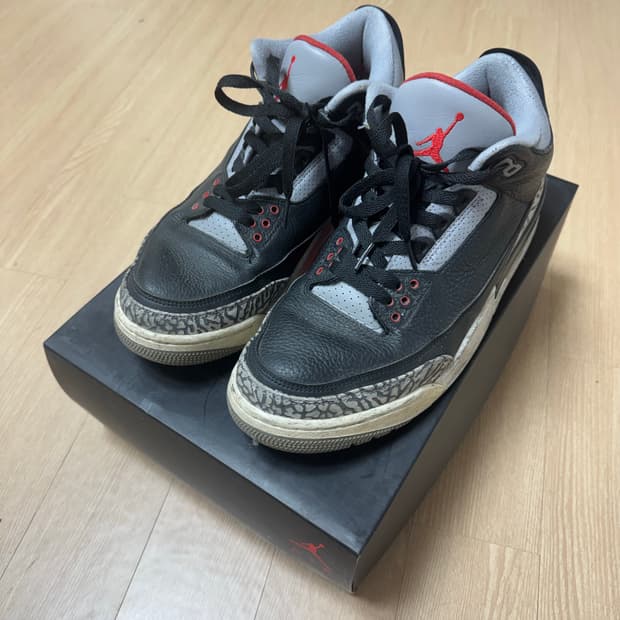 조던3 블랙시멘트 285