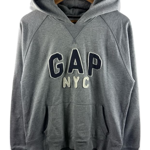 GAP NYC 그레이 후드티2689