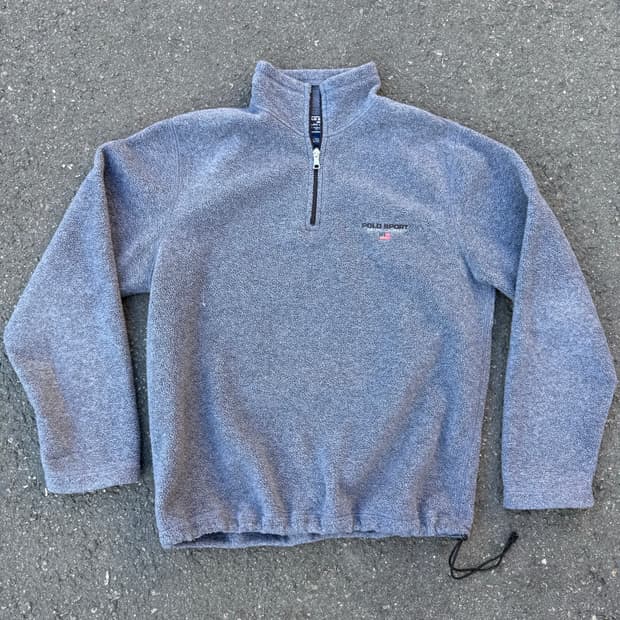 Polo sports polartec 폴로 스포츠 폴라텍 플리스 반집업