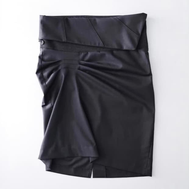 울리카상투스 스커트 챠콜 XS