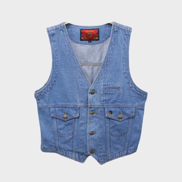 80'S BILLY JEAN 데님 베스트 64168