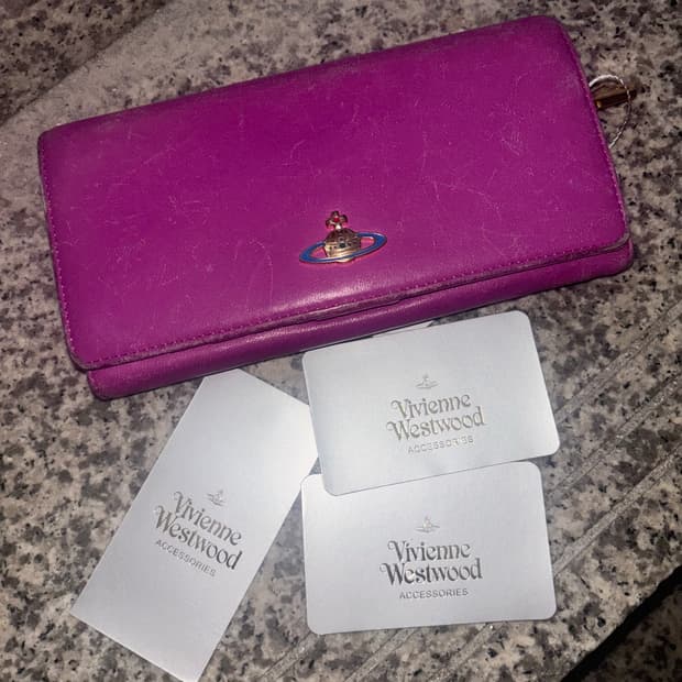 Vivienne Westwood Orb Leather  Wallet