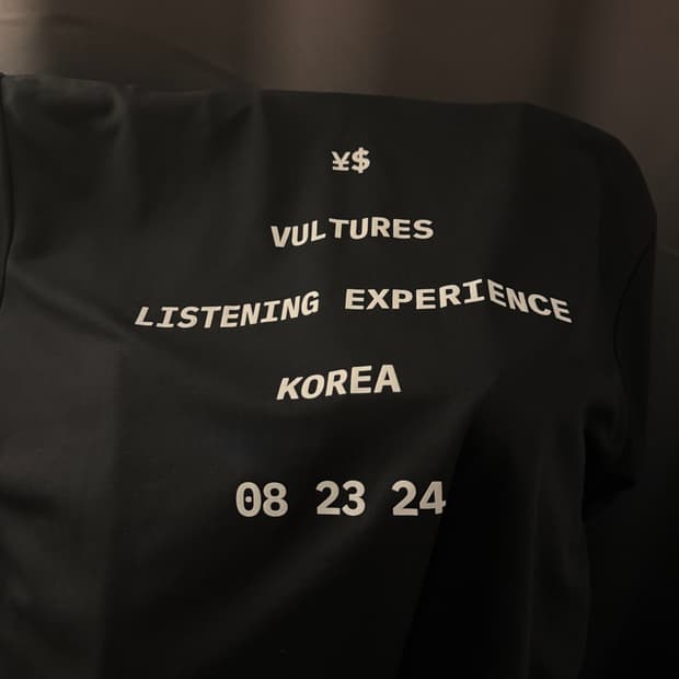 칸예 STAFF 티셔츠 (리스닝파티공연)