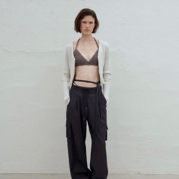 (새상품) 포에토 2 String Glady pants charcoal