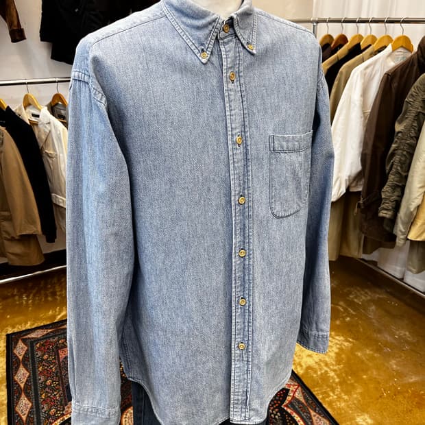 아르마니 익스체인지 데님 셔츠