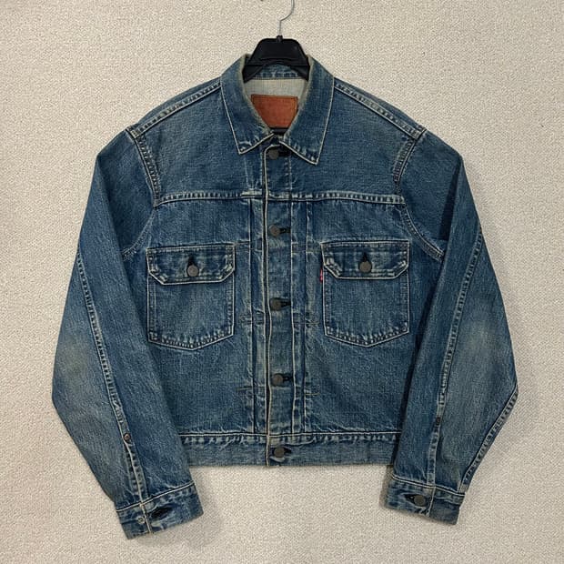 (38) 리바이스 2세대 90s 빅E TYPE 2 트러커 데님 자켓