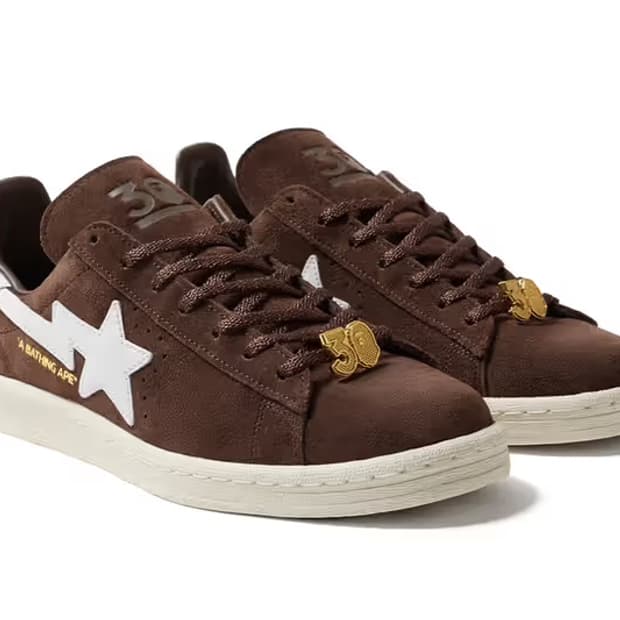 베이프 아디다스 캠퍼스 80s 브라운